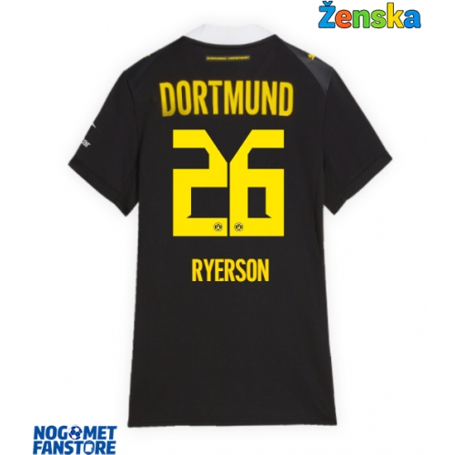 Borussia Dortmund Julian Ryerson #26 Gostujuci Dres za Ženska 2026-27 Kratak Rukav